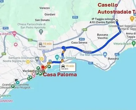 Casa Paloma 公寓 圣雷默